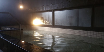 大浴場 人工　炭酸鈣質温泉Miyakonojo Green Hotel.